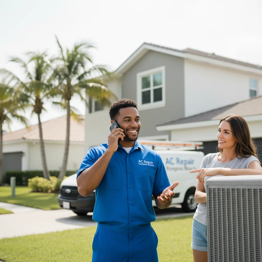 AC Repair Pompano Beach customer support in Cave Springs